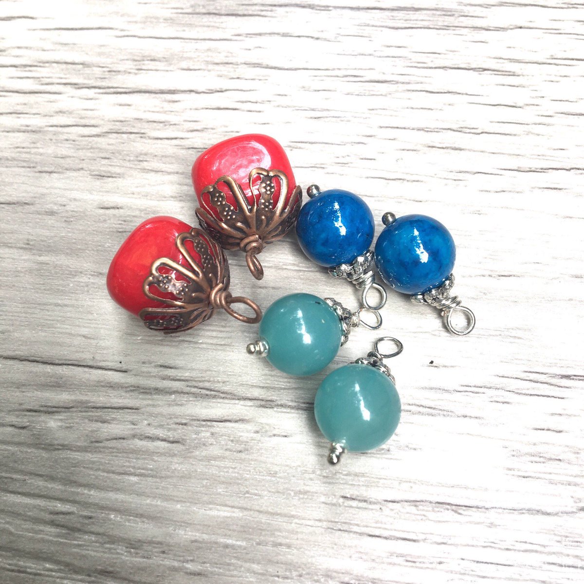 rofmanp's tweet image. Excited to share the latest addition to my #etsy shop: Gemstone Bead Dangles \ Wire Wrapped Dangles diy  Earrings \ Charms \ Assorted Gemstone Charms \ Interchangeable Earrings \ Supplies etsy.me/2SBRzOT
#earringdiy @lyrisgems