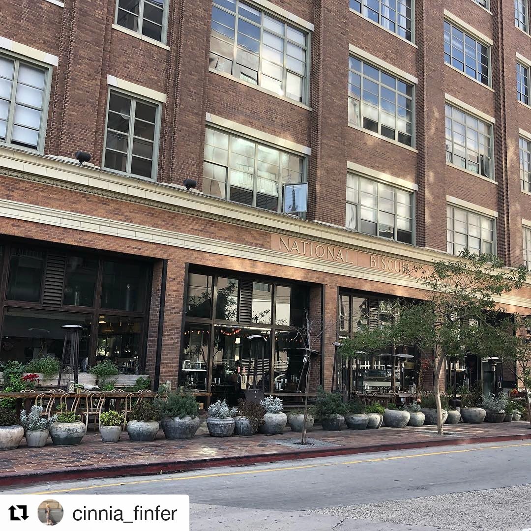 "A toast to Church &amp; State. Yes, a marvelous restaurant &amp; bar, but also a pioneer in creating a sense of place on a previously uninviting industrial block.
The power of some wooden tables, cafe chairs, heating lamps, a border of potted plants, is remarkable." @cinnia_finfer