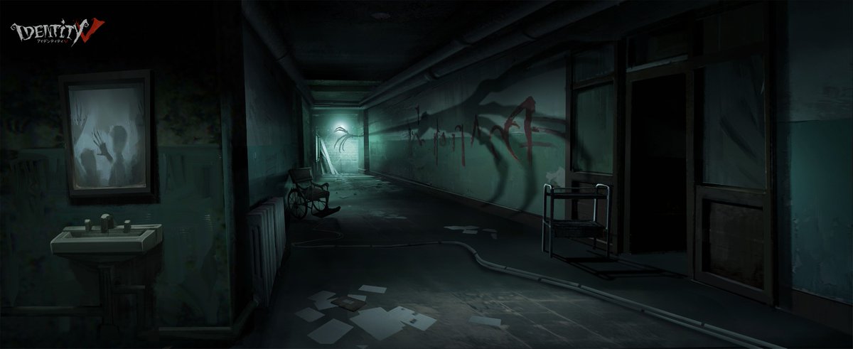 公式 Identityv 第五人格 Sur Twitter 知られざる病院の闇 今や封鎖され 廃墟と化した精神病院の影の部分を知っていますか 散乱した部屋 落書きに汚された浴室 そして廊下から伸びてくる不気味な影 Identityv 第五人格