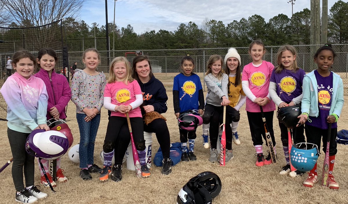 Many thanks to <a href="/aysasoftball/">AYSA</a> and <a href="/PwrAthletics/">Power Athletics</a> for letting our <a href="/ECBullets2020/">EC Bullets 18U Gold - Bagarose/Aycock</a> players play coach for the day!!  Coach Jeff, Fred (Audrey Wilbanks), and Baylor Aycock had a blast with about 100 6U and 8U future stars this weekend!! <a href="/EastCobbBullets/">EC Bullets Fastpitch</a> #payitforward