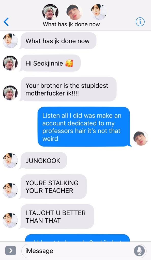 5. Tattle Tae (ik it’s not established but Tae is an artist and so is Jimin so they collaborate sometimes u know)