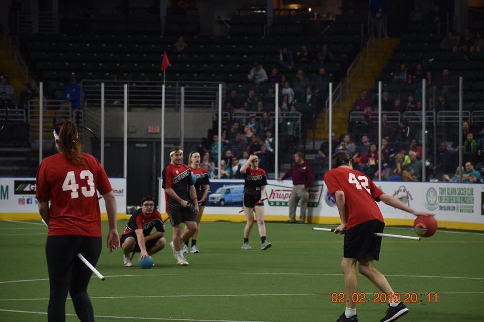 SaintsQuidditch's tweet photo. Here are some pictures from our Halftime game against @SiueQuidditch! @PlayMaryville https://t.co/qzuCxiHcsO