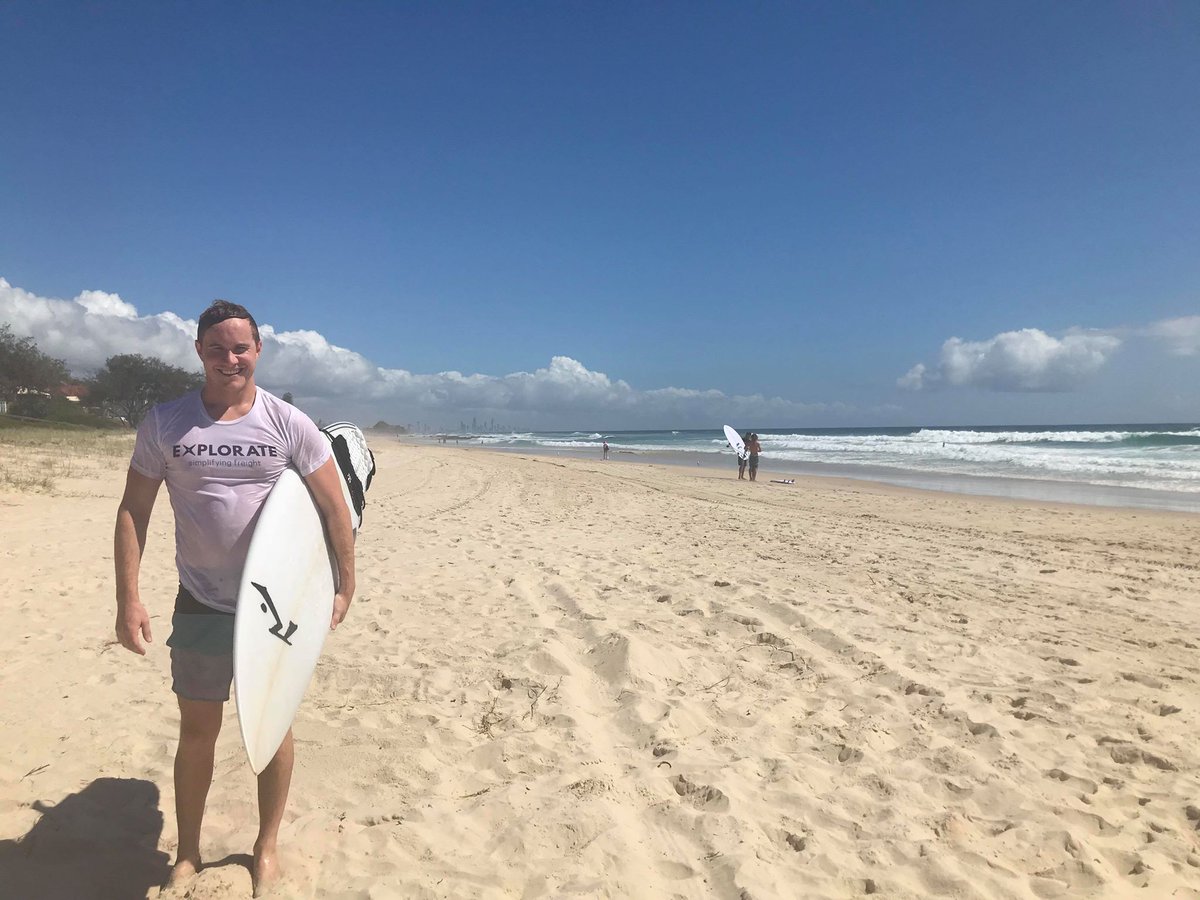 EwartAlexander's tweet photo. Guerilla marketing 101, become the advertisement. 

#oceanfreight #explorate #goldcoast https://t.co/jonf8E2kdZ