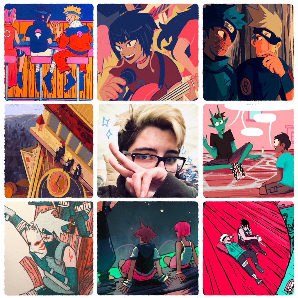 #artvartist2019 did two, a real one and one of just doodles of myself 