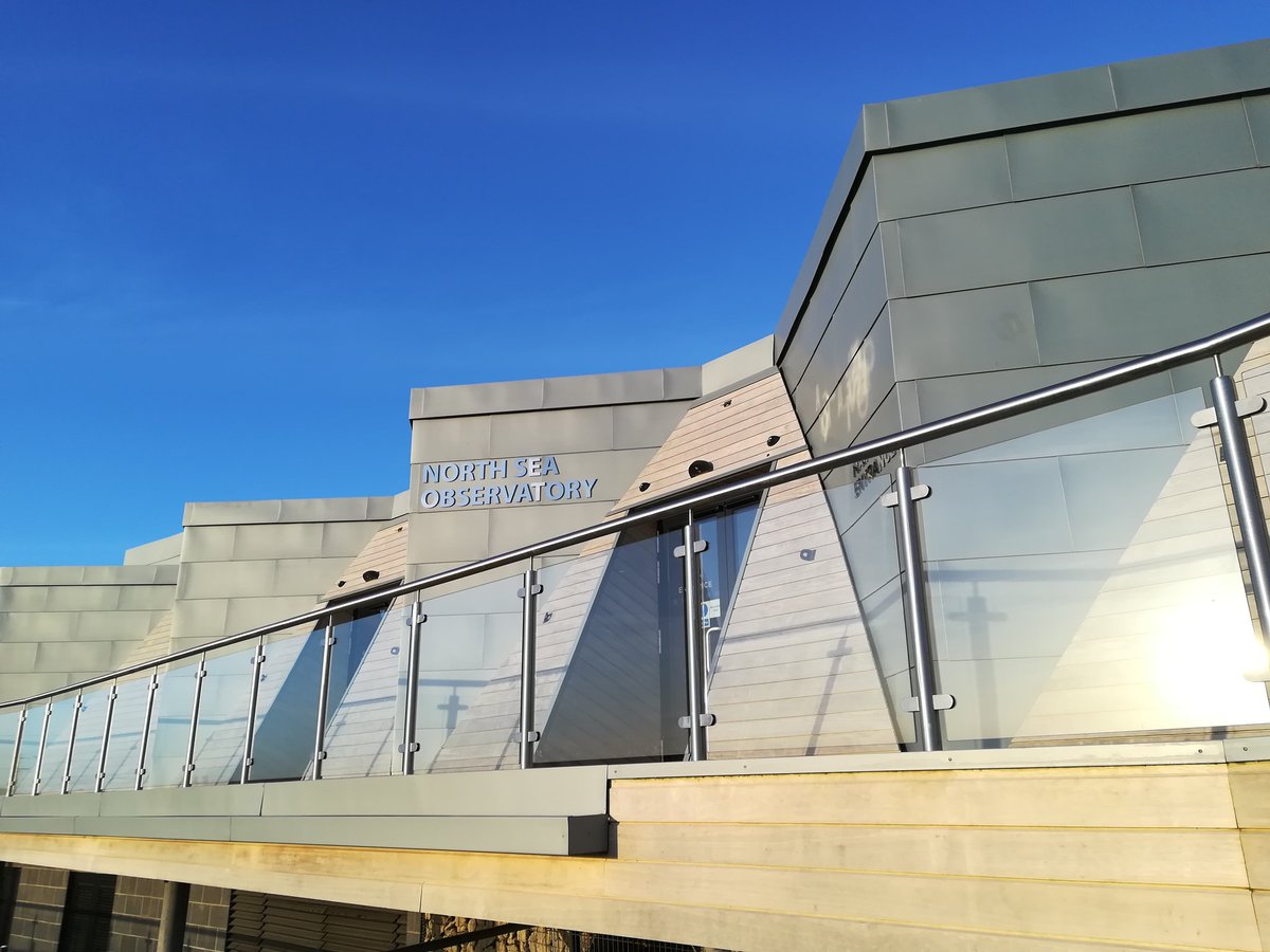 26cabinfever's tweet photo. The shimmering metallics of the #NorthSeaObservatory
A brilliant design. https://t.co/d5lzSRjnYe