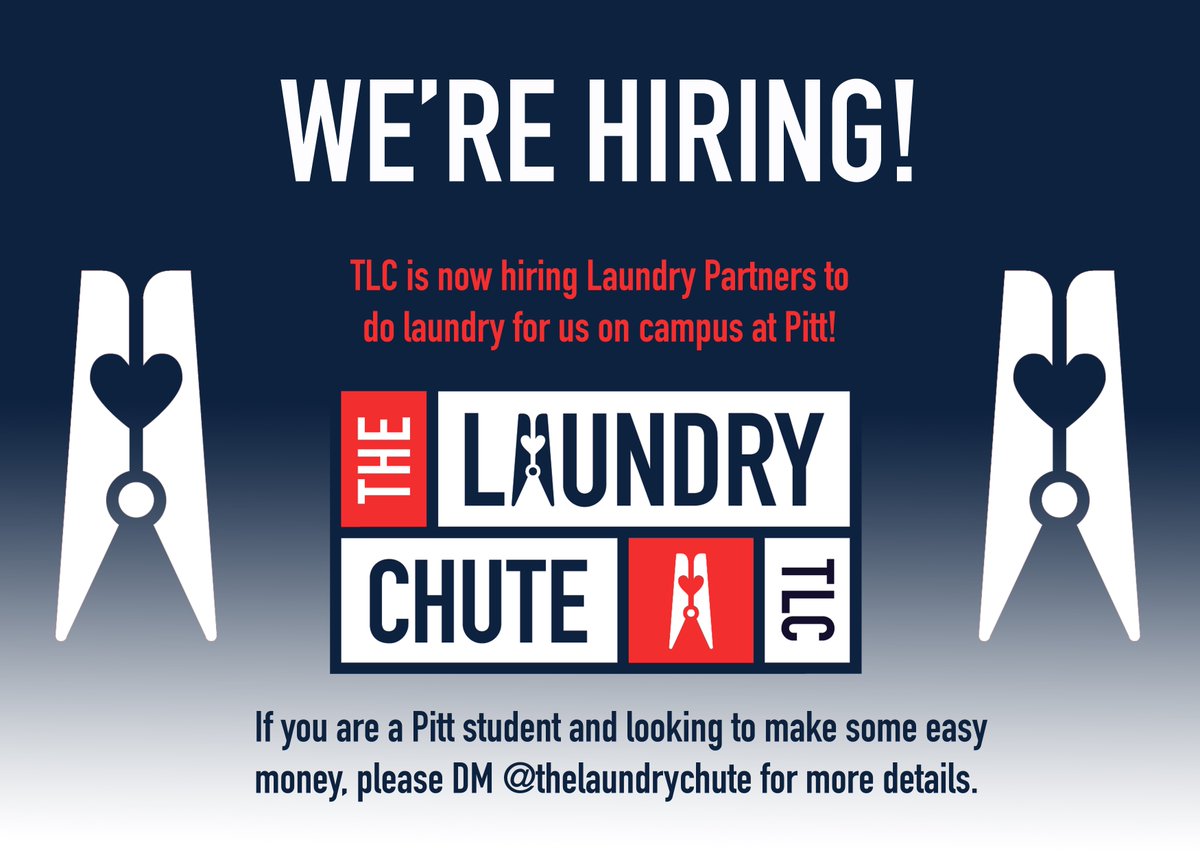 Are you a Pitt student and looking for work on campus? Look no further than TLC! TLC has work opportunities on campus at Towers Lobby. DM us for more info!