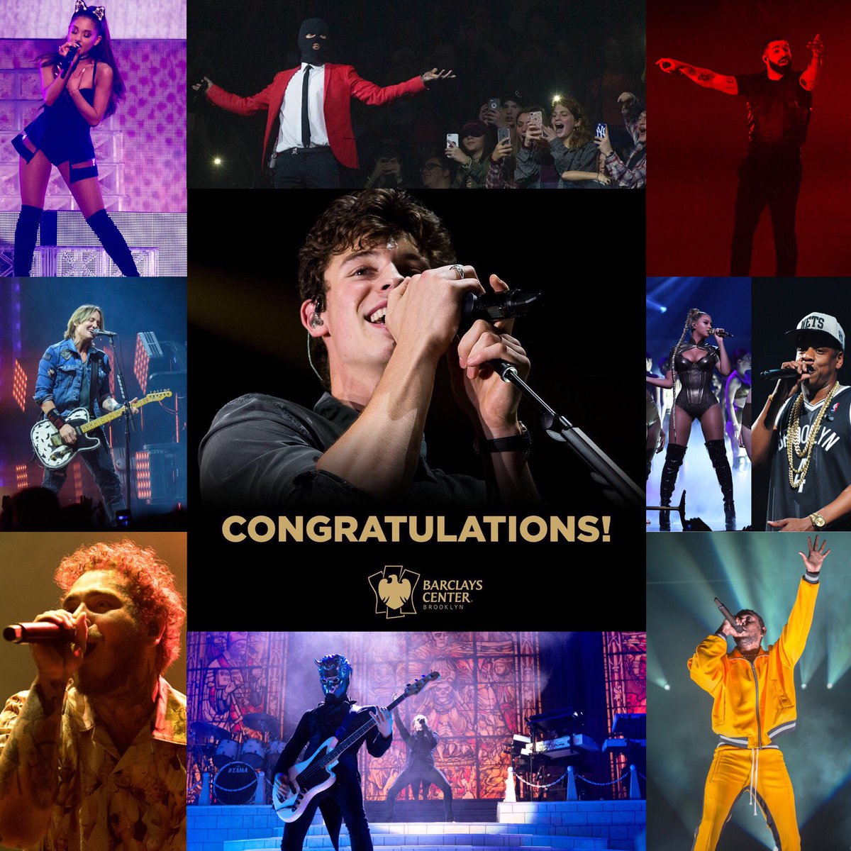 The 61st #GRAMMYs are finally here! 

We love seeing so many of our past &amp; future performers on Music’s Biggest Night. 🎶❤️📸 Here’s a look back from some our favorite moments in Brooklyn with this year’s nominees!