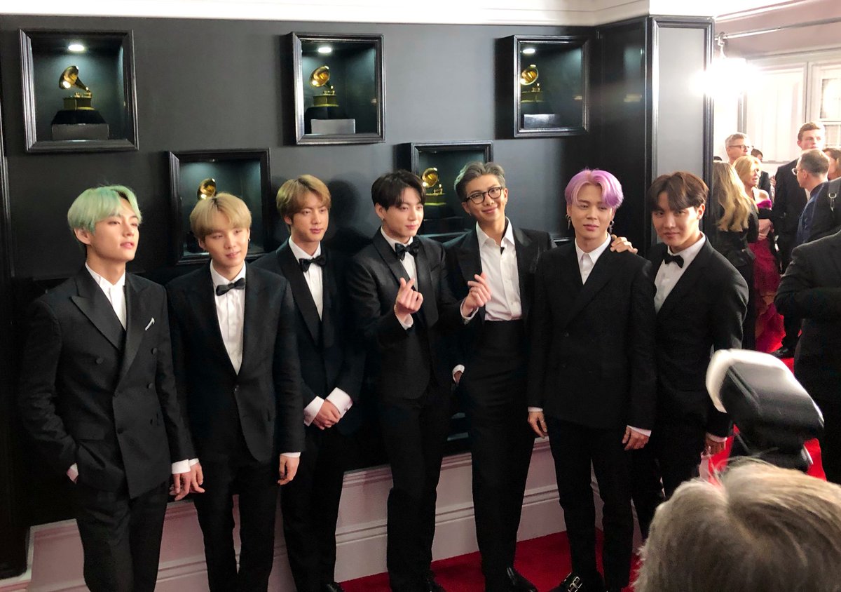 #BTS x #GRAMMYs @BTS_twt @bts_bighit @RecordingAcad #BTSARMY