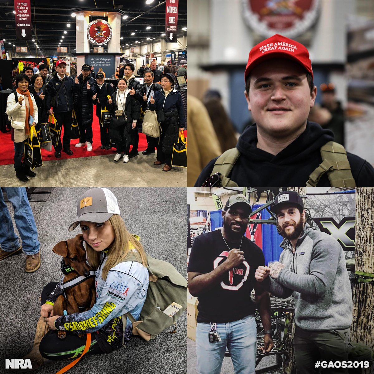 NRA's tweet image. #GAOS2019 was quite the celebration of freedom! Thank you to everyone who came out and also to #Harrisburg for welcoming us with open arms. A special thank you to all the brand new @NRA members who joined the fight to defend #2A – we are grateful to have you. See you next year!