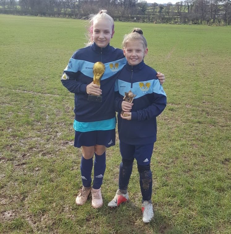 Stars_Celtic's tweet photo. A win away at Raglan today in the cup. Well done to POMs Lexie and Leah. Georgina also outstanding. Big shout out to Chloe playing with an injury. Goal scorers Lexie, Leah, Lesh and Ellie. Thank you to Raglan as always for the warm welcome ⚽️⚽️⚽️👍🏻 https://t.co/wYWr7CbrIc
