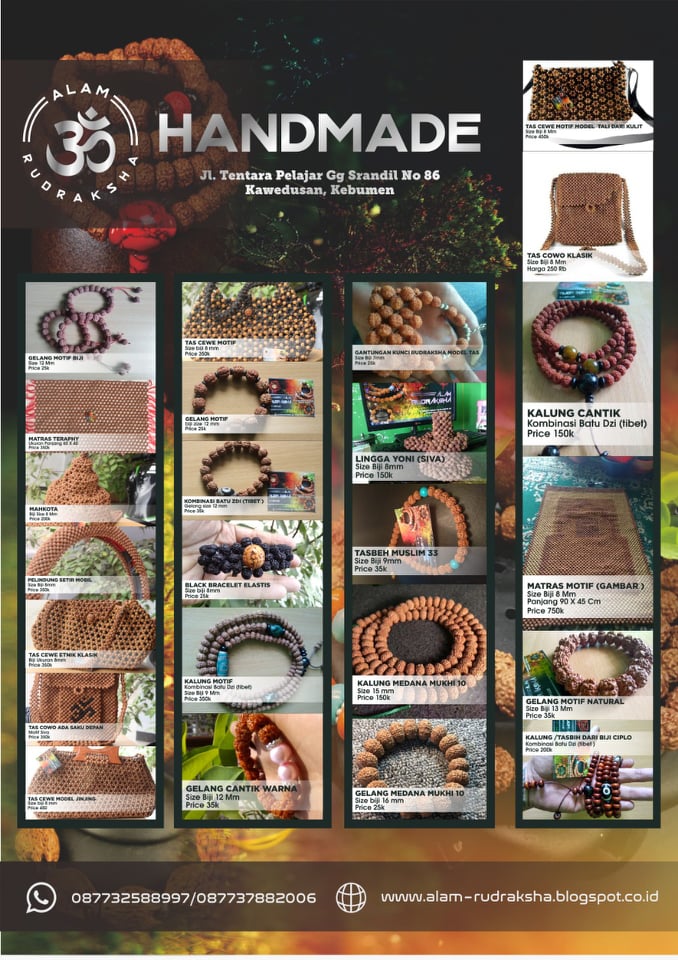 oepen order gaes 
alamrudrakshahandmadeblogspot.com
alamrudraksha.com
washap +6287732588997