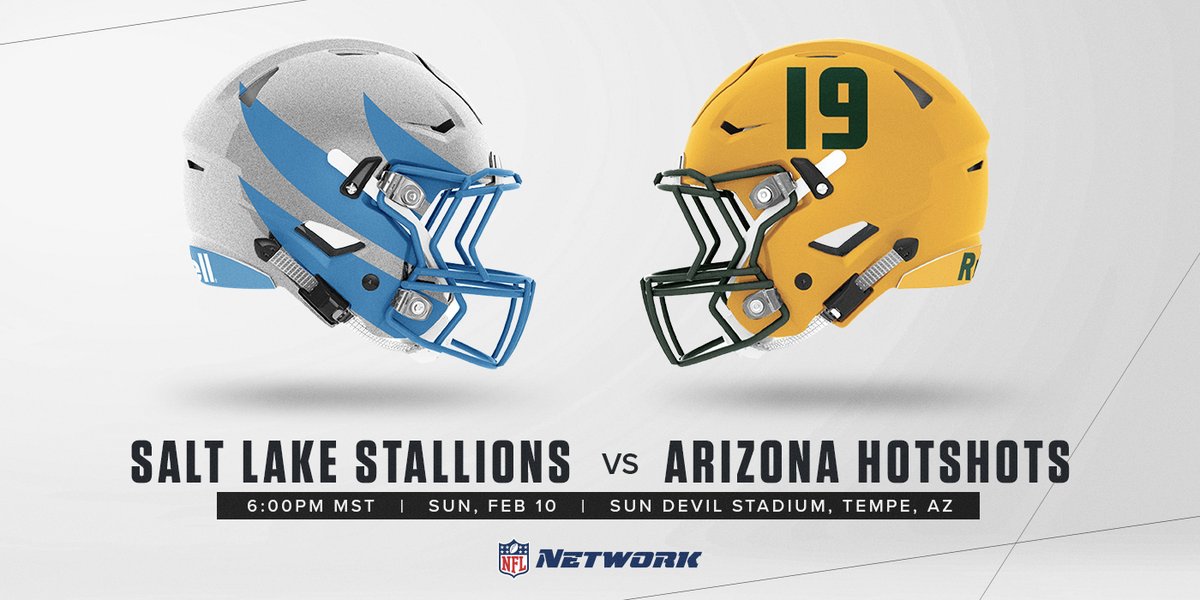 TheAAF's tweet photo. Hotshots 🔥
Stallions ❄️

Football continues on @nflnetwork! #JoinTheAlliance https://t.co/xP8Ig3BtKd