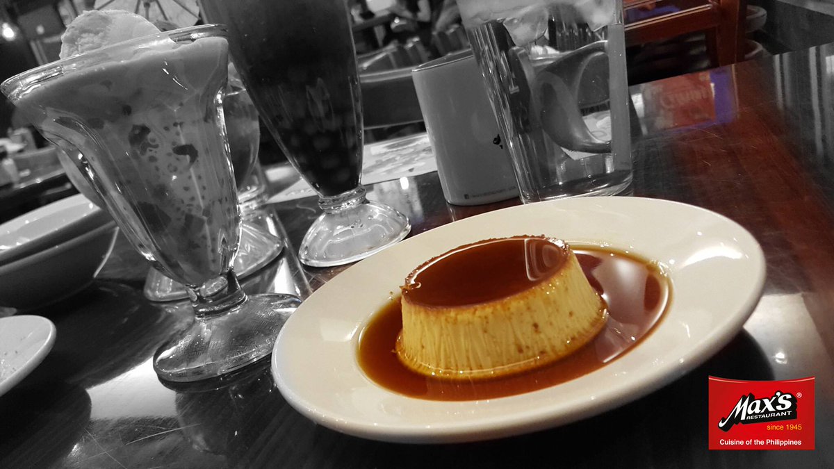 How to end your sweet date at Max's?

Try our delicious and mouth-watering custard, made from egg yolk and milk, topped with caramel syrup.  

Leche Flan! A Max's dessert classic.

#LasVegas #MaxsRestaurant