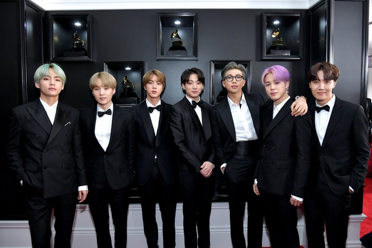 BTS (<a href="/BTS_twt/">방탄소년단</a>) have arrived at the 2019 #GRAMMYs Red Carpet!

© Getty Images