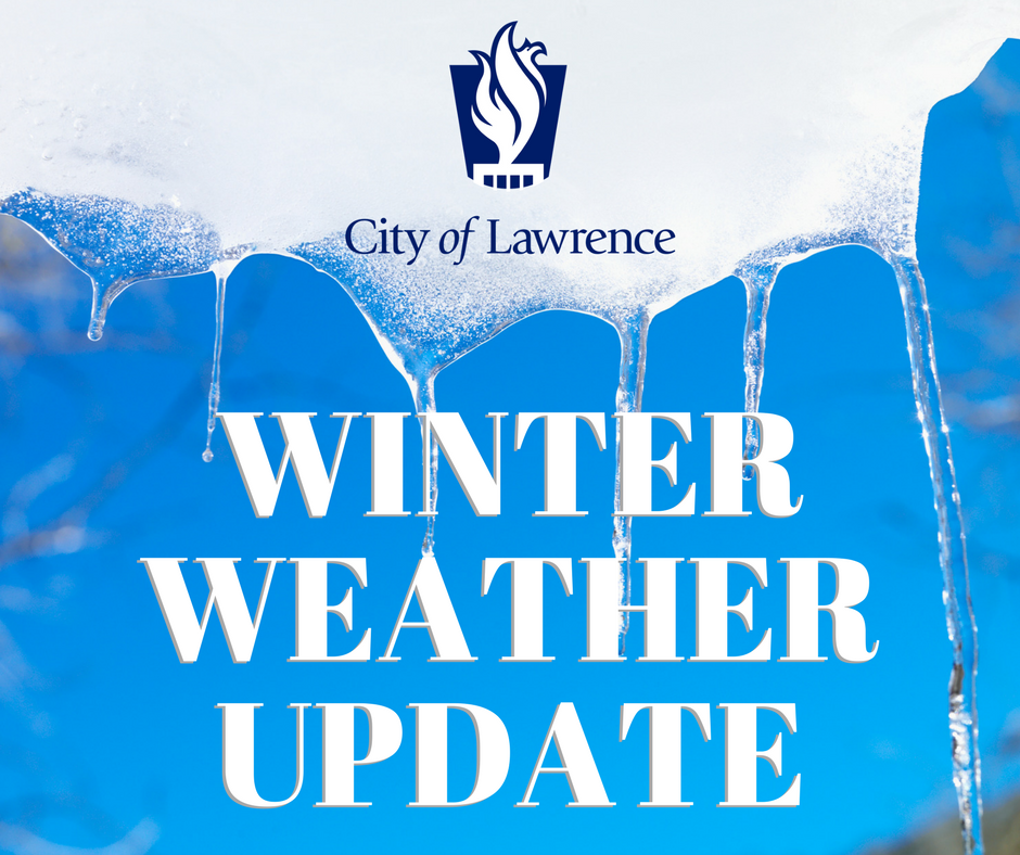 lawrenceks's tweet photo. "Winter Weather Advisory" - 3 AM to 9 AM CST Monday.
Light Freezing Drizzle and Snow is expected. Slick Spots on roadways and walkways are possible and could impact the morning commute. City crews are monitoring the weather and will treat roads and walkways accordingly. https://t.co/90vuuLXcs7
