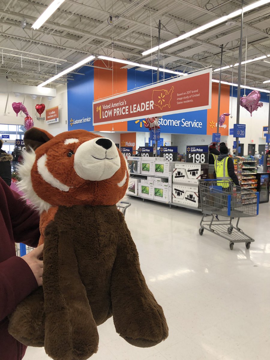 red panda stuffed animal walmart