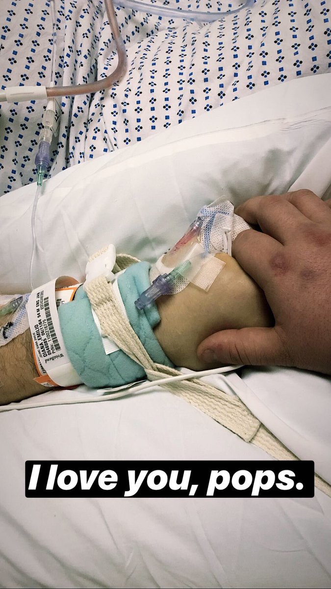 RealKyleWolff's tweet image. Still sedated, but making progress. I love you, pops. 
#BeElite
#KickOutAt2
#BigDog