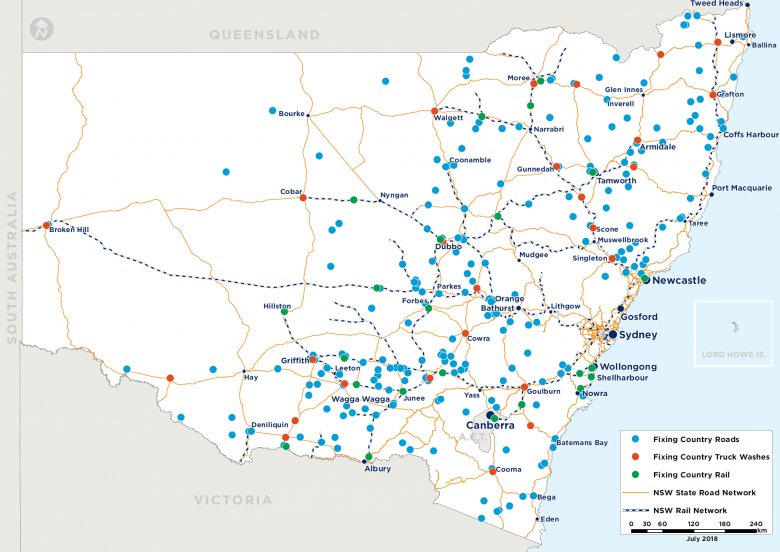 New south wales country road atlas