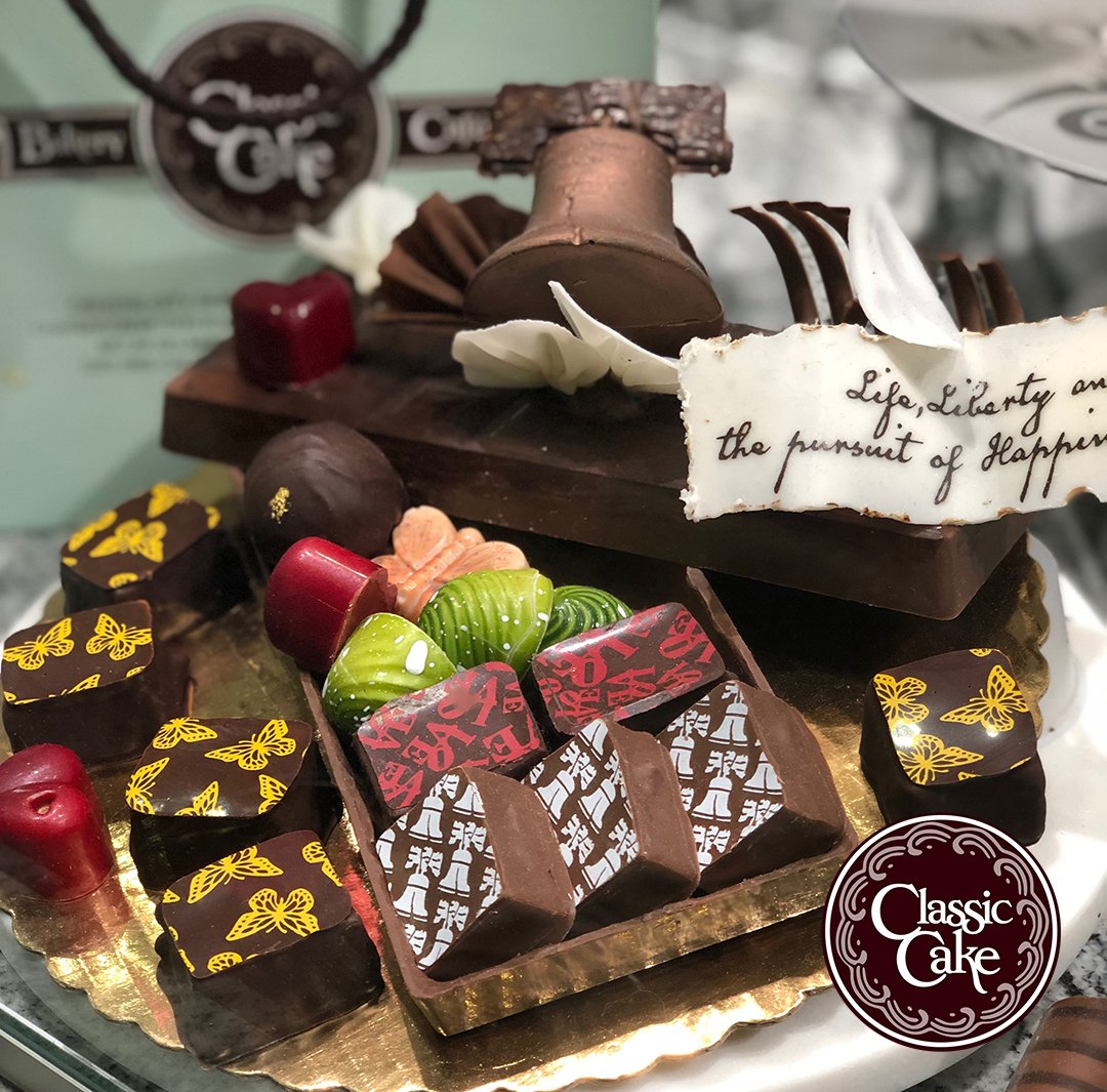 ClassicCake_New's tweet photo. Did you know? It’s been said over $1 billion worth of chocolate is purchased on Valentine's Day in the U.S. Whether our Chocolate Forrest Cake, Triple Mousse Dome or artisan truffles, Classic Cake has unlimited selections for your sweetheart. #valentinesday #truffles https://t.co/ykcAGhU4VL