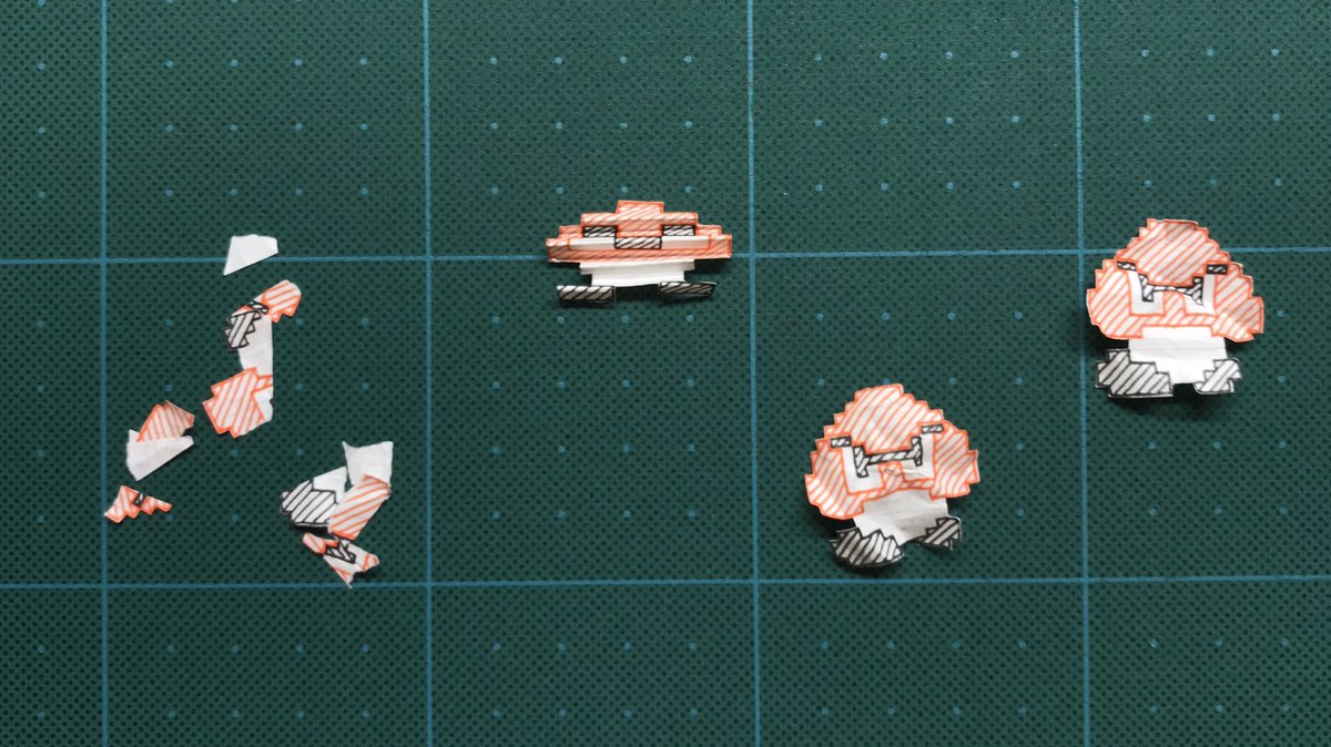 Видео: «бумажная» анимация первого уровня из Super Mario Bros