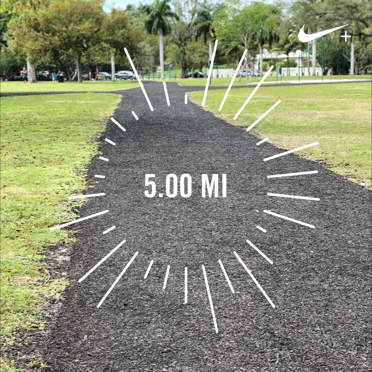 VMart05's tweet photo. Still a little sick 🤒 but I had to get some miles in today. These 5 miles turned out better than expected. Slowly making improvements and getting use to the new race day plan. #Run305 #RunMiami #marathontraining #safit https://t.co/z37dziu2yy