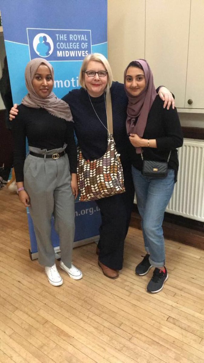 @FarhaIam and I at The Vavengers and The Royal College of Midwives- Zero Tolerance to FGM with the lovely @TinaSouth3 #zerotoleranceforfgm 
#endviolenceagainstwomenandgirls #midwifery #fgm #studentmidwives #togetherwecanendviolence
