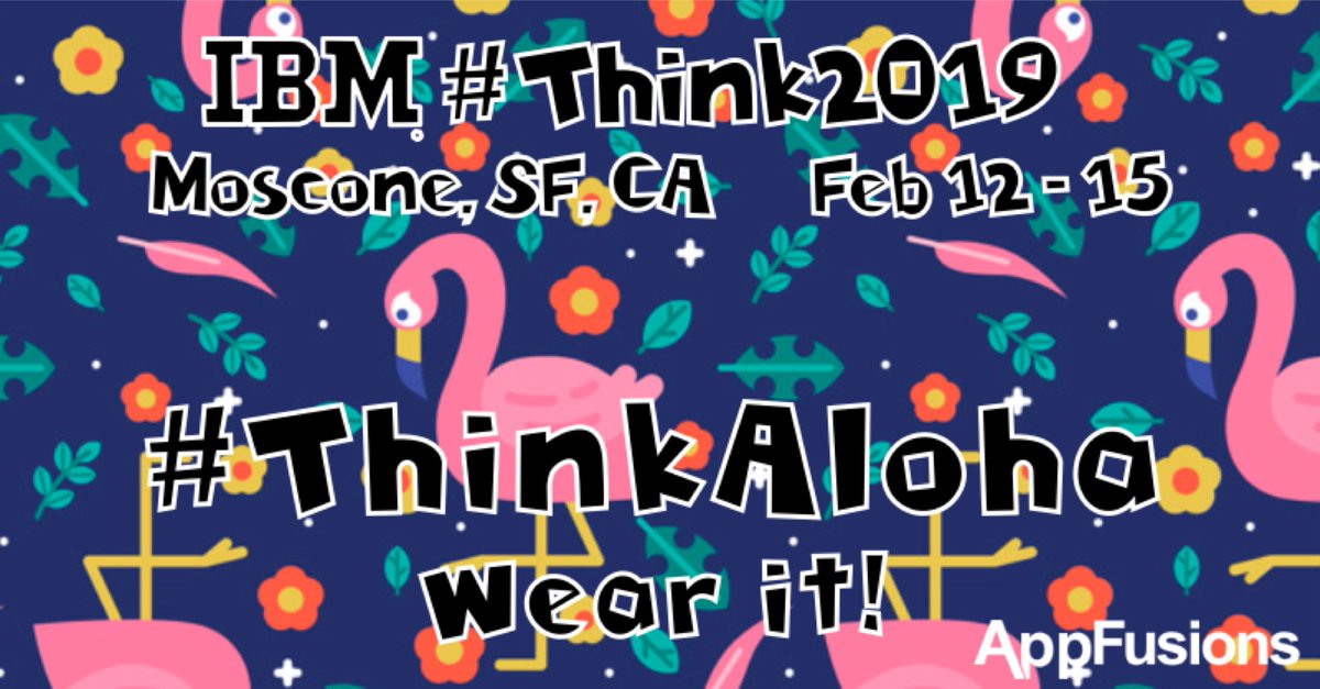 AlohaCloudDNC's tweet photo. #Think2019 Moscone, SF, CA Feb 12 - 15 booth #423 #ThinkAloha Wear it! https://t.co/fG0njl9sad