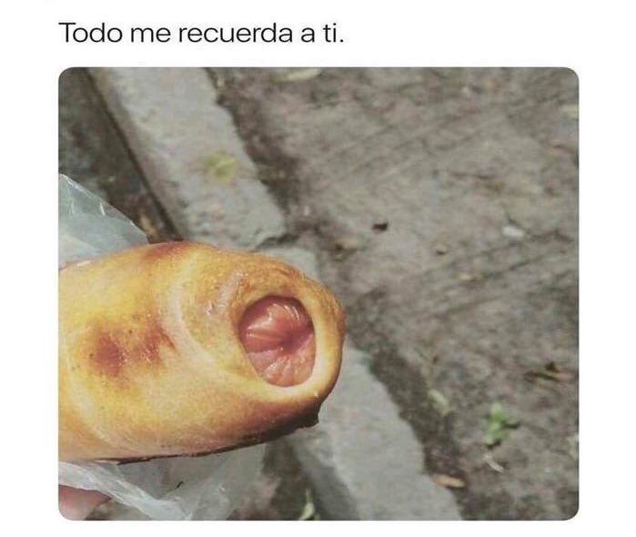 Lo siento princesa. Yo también extraño tu panochita dulce.