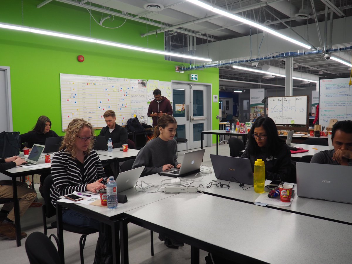 Program4Peace's tweet photo. Another fun weekend of workshops - huge thank you to our sponsor @AlgonquinARIE for making this possible 🙏🏽❤️💻 https://t.co/Mvzc9s5twm