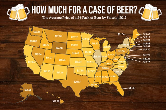 Dennis_Rodkin's tweet photo. We may have our problems, Illinois, but at least there's this: beer is cheaper by the case here than in any other state in America! Bottoms up. (Source: Simple Thrifty Living) https://t.co/Na3mp1Ibav