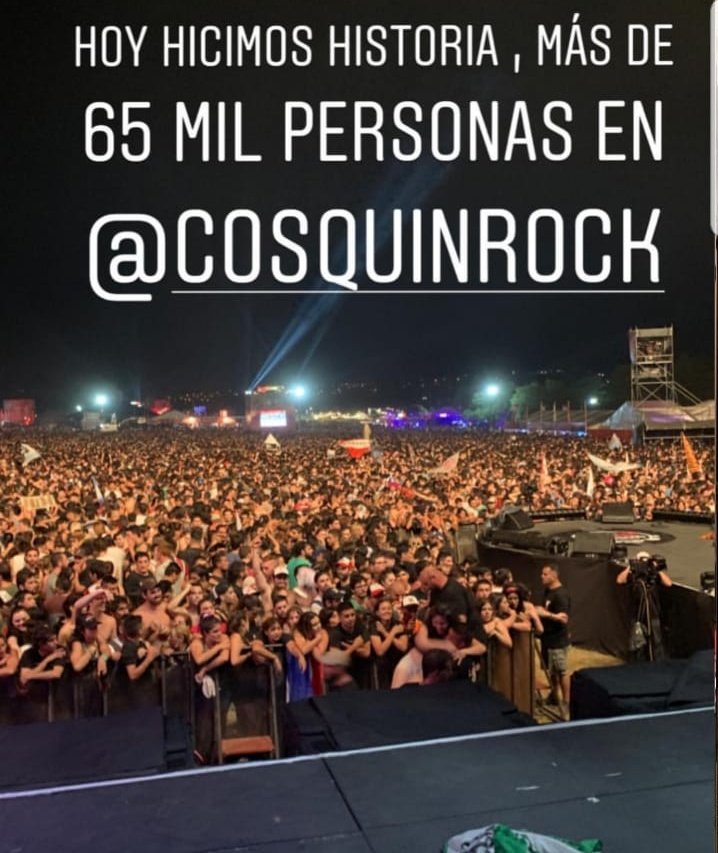 Una verdadera fiesta🎉
Disfrutamos una alegría enorme 
#COSQUINROCK19  #fiestanacional #cosquin #Cordoba  <a href="/LaFarsadelDrB/">LaFarsadelDrBerretin</a> <a href="/LaLfdb/">Bestia_LFDB</a>  #rocknacional #bandasargentinas #RockAndRoll #argentina 
<a href="/ESPACIOALTERNAT/">ESPACIO ALTERNATIVO</a>