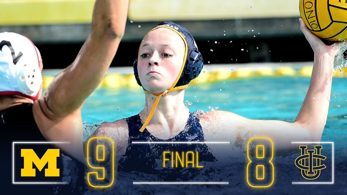 Victory!!!! Two top-10 wins this weekend and a 3rd place finish at the Triton Invitational as we take down No. 6 UC Irvine. #GoBlue