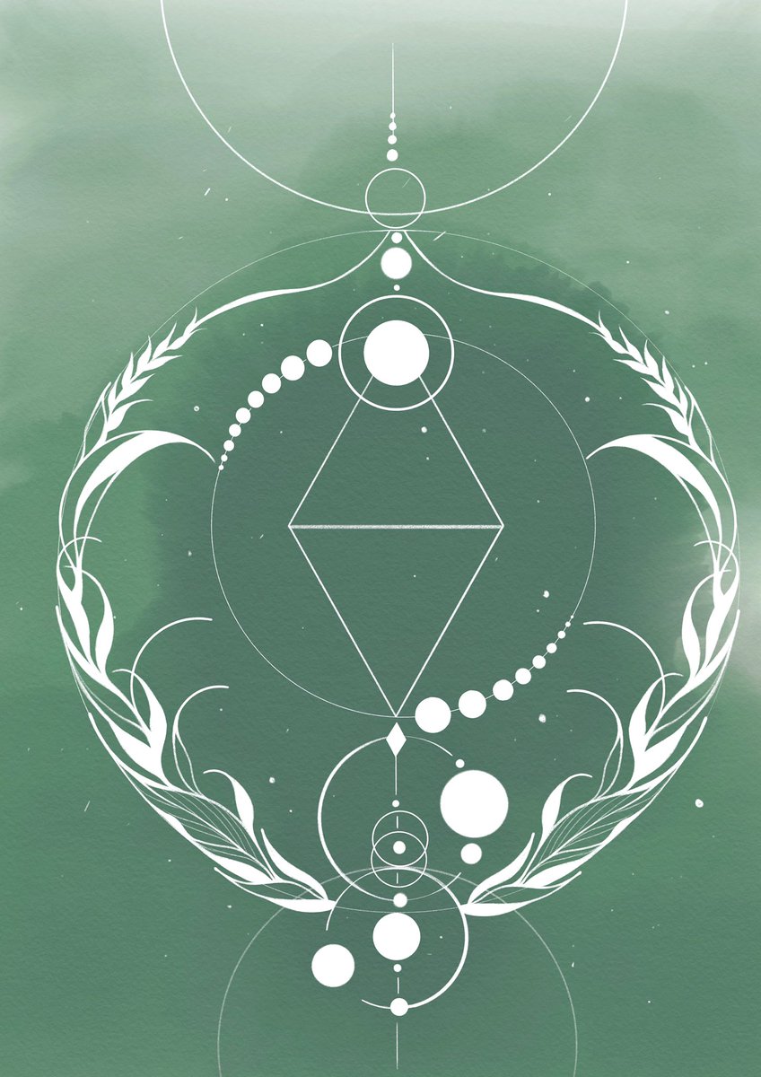 연녹색의 바람] 길드의 일원인 마법사들은 스스로를 소개할때 근원에서 뻗어나온 '가지'라는 단어를 사용합니다. 뼈같은 흰 나무가지가  그들을 상징합니다., image size:848x1200