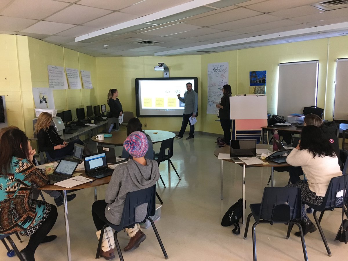 Mr_Loiero's tweet photo. It was a pleasure helping to facilitate the @ycdsb PA Day focused on #ycdsbmath Thanks to the @srgycdsb staff for being so engaged! #growthmindset #languageframes @laurasawicky https://t.co/j8MnFEILZz
