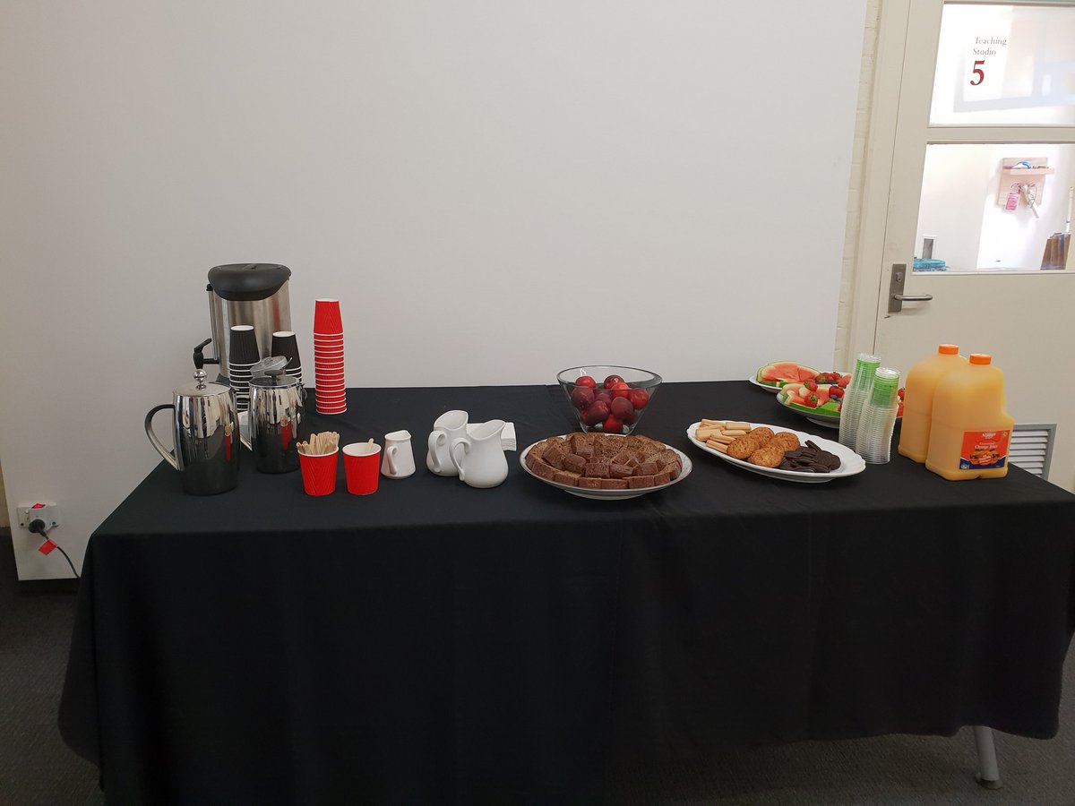Welcome to all our new students! And welcome back to our returning students! Morning tea is served. #orientation #BacktoSchool
