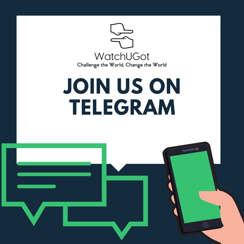 WUG_Crew's tweet photo. Join our growing telegram channel and start engaging with the WatchUGot team and community - https://t.co/df6cRvztX0 #community #telegram #watchugot #wugcrew #wugtoken #blockchain #charity #challenge #app #crowdsale #crypto #cryptocurrency #btc #eth https://t.co/olh4Whqa5A