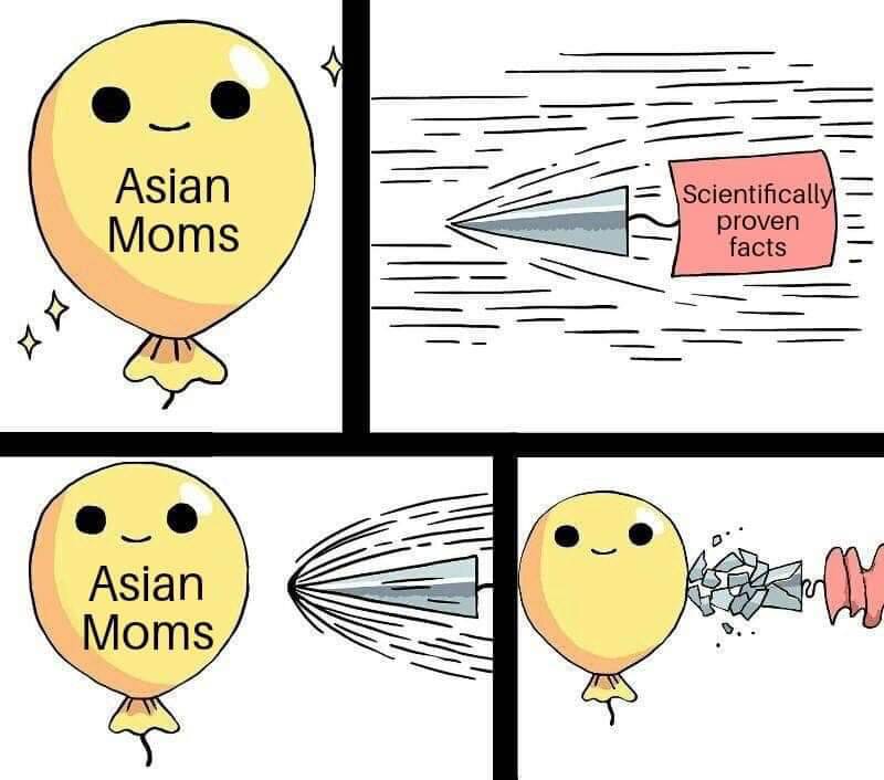 _Adarla's tweet photo. I love this and I'm sure any Asian can relate 😂😂. I miss you mom. 
#asianthings #missyoumom #memes https://t.co/r8uiLUrNOK