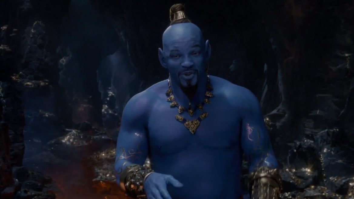 ThePOP_Pod's tweet photo. First look at a “Blue” Will Smith in Disney’s live action Aladdin https://t.co/w4pxucxj1G