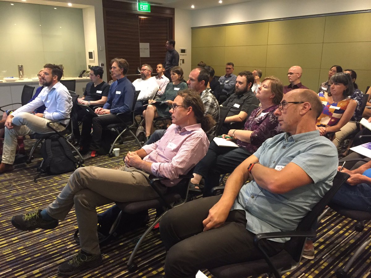 fentnz's tweet photo. Making the most of metadata is already becoming a theme at the #RecollectForum today at the Sydney Hilton -
@cityofsydney using improved metadata management to deliver easier discovery AND repeat AND access to their 13 datasets/collections #InfoOnline19 https://t.co/rkHU6Z2xf0