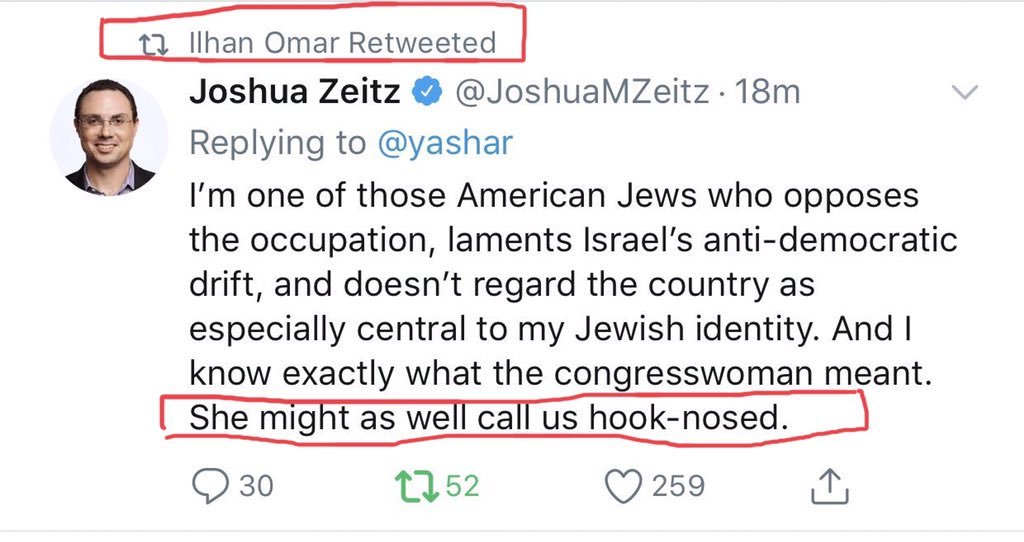 Ilhan Omar retweets (then undoes) slur against Jews