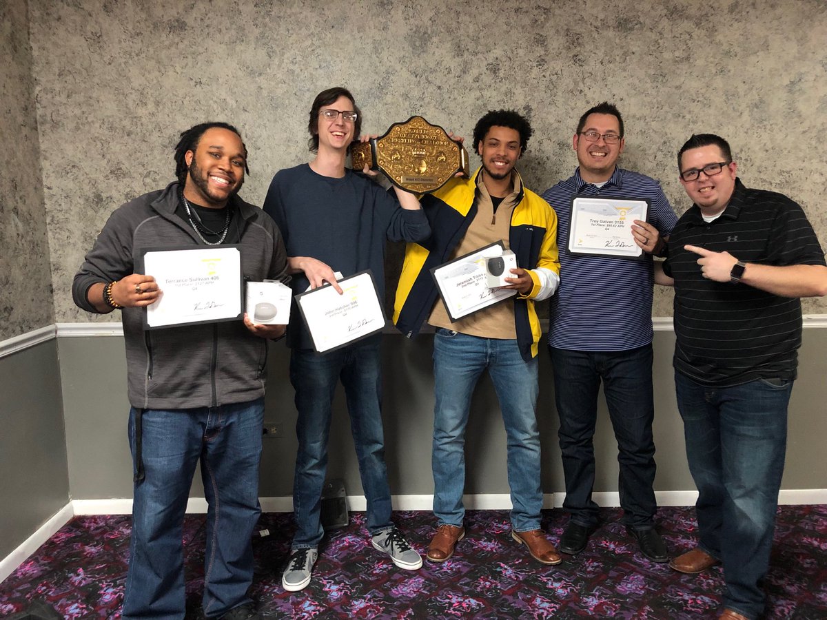 cjcalcon's tweet photo. So much fun at #WKCRecognitionRally time to #LevelUp in 2019!!!! ⁦@KLGomez4KSMO⁩ ⁦@BenjaminReam⁩ ⁦@AmrWahba1020⁩ ⁦@mark_nachman⁩ ⁦@tracySprint⁩ ⁦@MichelCombes⁩ https://t.co/izrta4L1QF