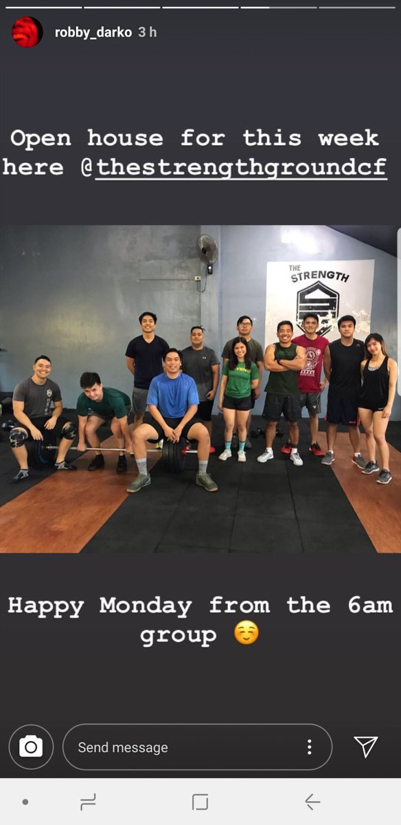 jannuhbananuh's tweet photo. 📣📣 HI ALL!!!!!! 📣📣

The Strength Ground Crossfit will be having a 1-Day FREE TRIAL from February 11-15!!!! 

Slots are open for 6 am, 8 am, and 7 pm classes!!! PM meeeeee!!!!!! 🤤🏋️‍♀️🏋️‍♂️❤ #limitedslotsonly  💯💯💯💯 https://t.co/ySCt76Ixsu