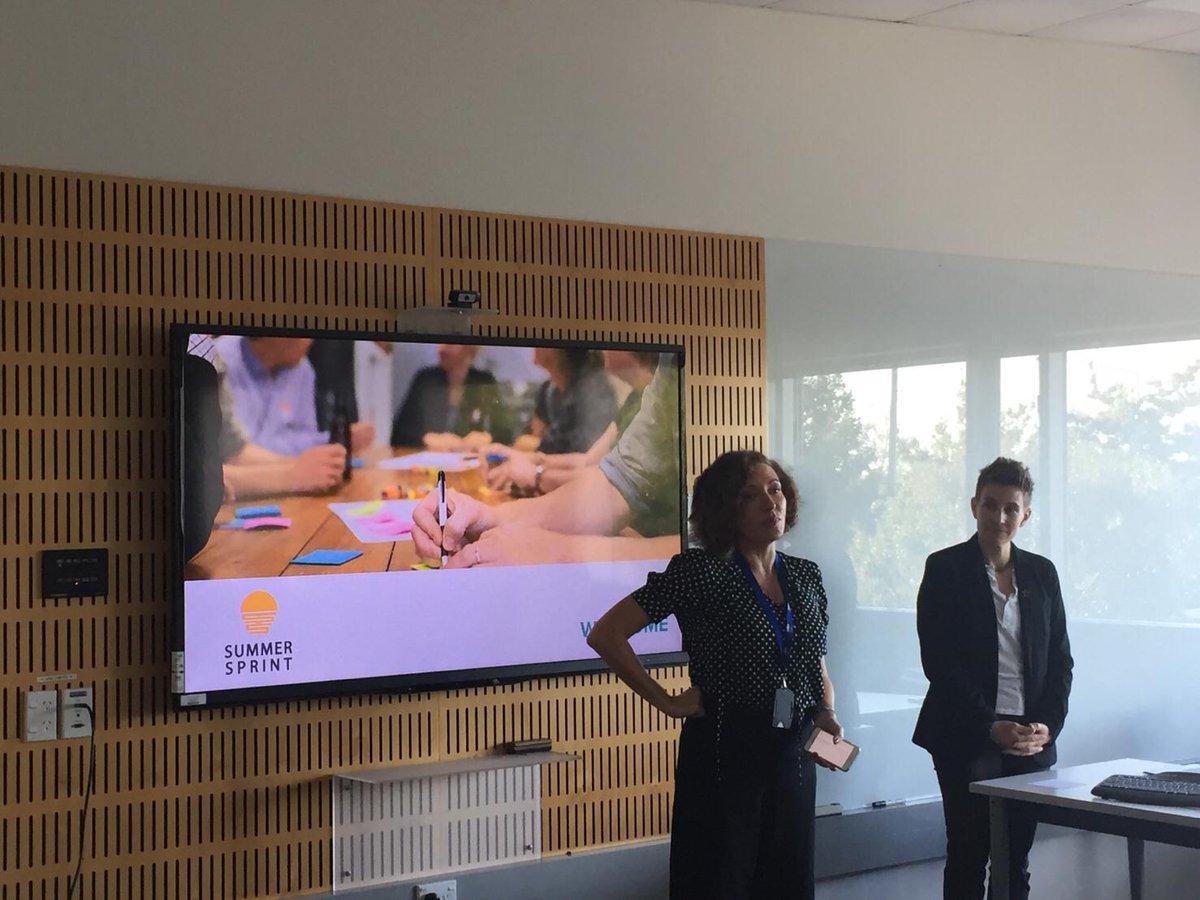 MnstryofAwsm's tweet photo. We have kickstarted our first Summer Sprint @ara programme with a pep talk by @MarianInNZ. Students start their innings with a session led by @kithindin charting out the larger Vision of their startups.
@jacob_activator @AraCanterbury
#AraSummerSprint #MoA #Startupschch https://t.co/B0tDpVck9U