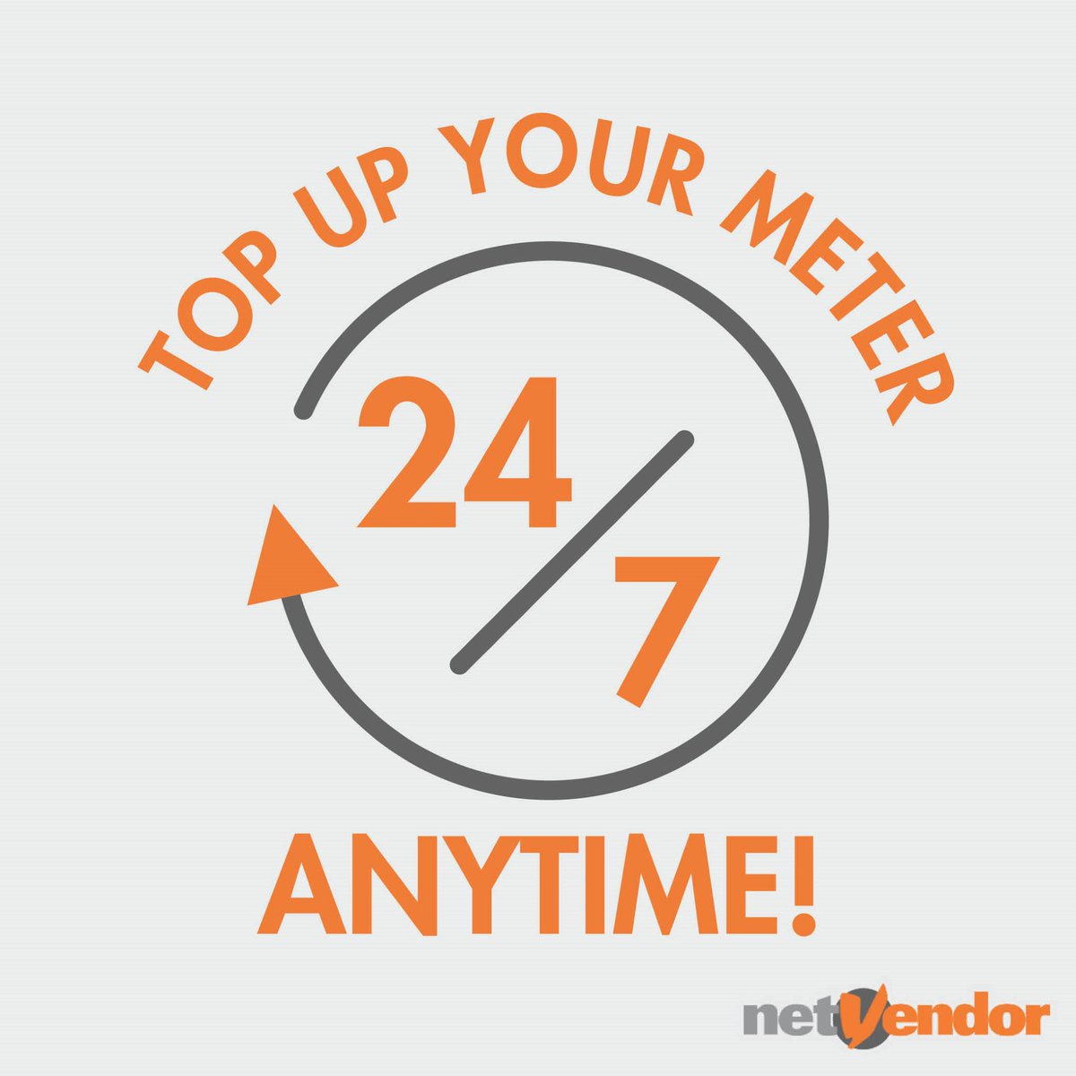 #DidYouKnow by having prepaid water &amp; electricity utilities through netVendor that you will be able to top up your meters 24/7, anytime. This means that you won’t have to deal with unnecessary interruptions that can be experienced with other service providers. #SavWithnetVendor