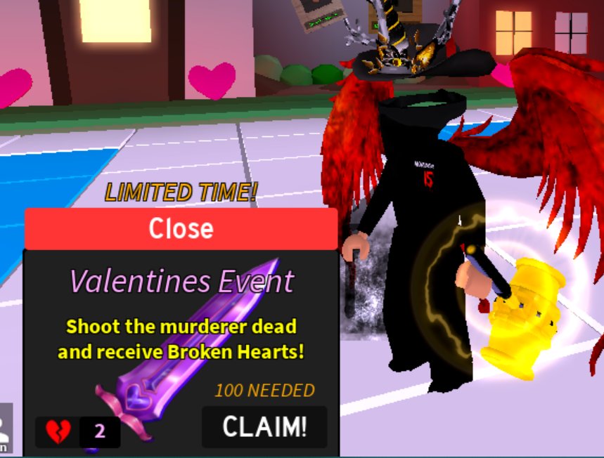 Deboooorag13 On Twitter Whoa Refreshed Lobby Valentines Event Awesome Big Screen Leaderboards And New Item In The Shop Come Play Https T Co 4kss7nypwe Airennorgames Eliserrss Roblox Robloxdev Https T Co Oqqlmoss9o - murder 15 roblox redeem codes april