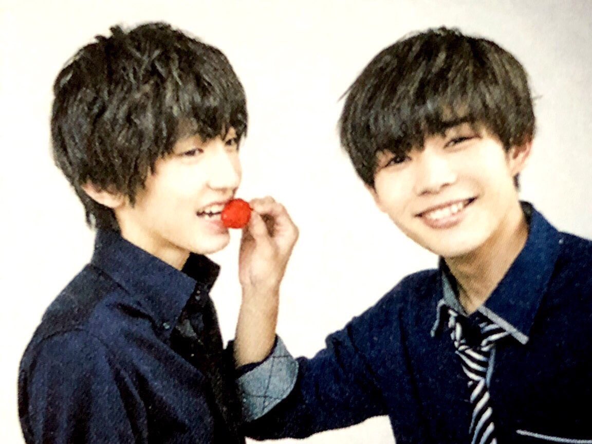 w 関西ジャニーズJr. なにわ男子 長尾謙社 道枝駿佑