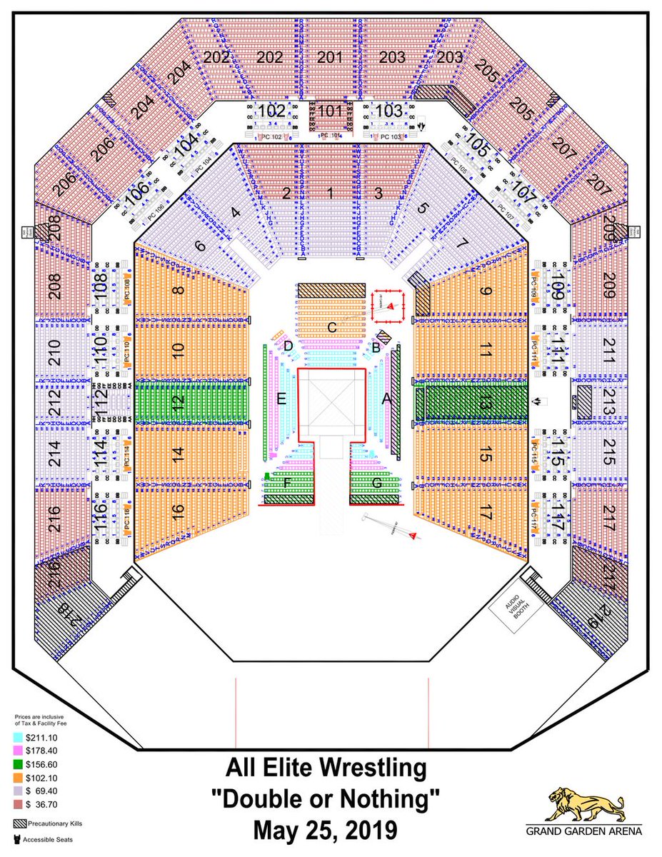 All In Seating Chart