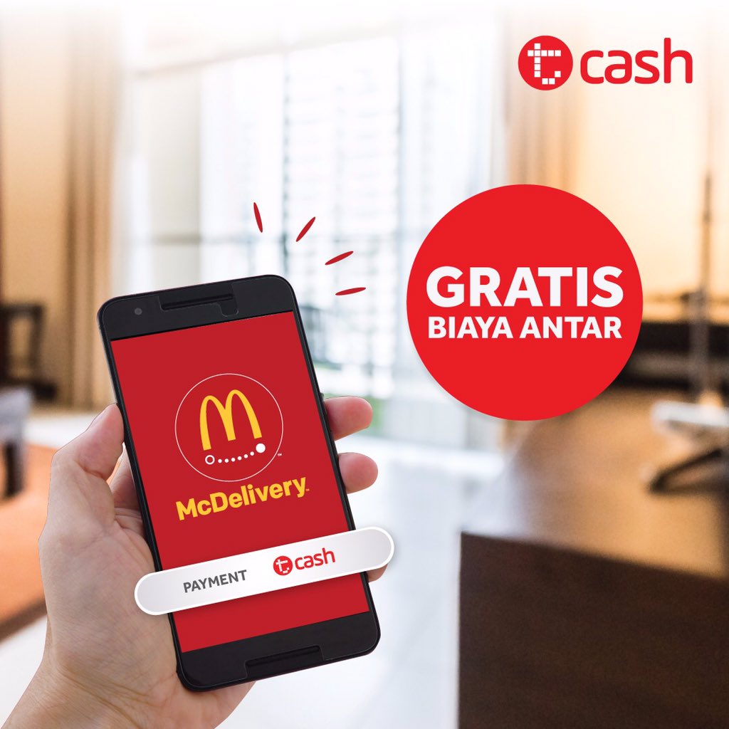 linkaja's tweet image. Buat yang lagi banyak kerjaan dan nggak sempat beli makanan di luar. Yuk pesan aja menu yang kamu mau di aplikasi McDelivery. Jangan lupa bayarnya #pakeTCASH dan dapatkan ongkos kirim gratiss! Sekarang semua bisa #pakeTCASH! S&amp;amp;K berlaku. Info selengkapnya: tsel.me/promotwt