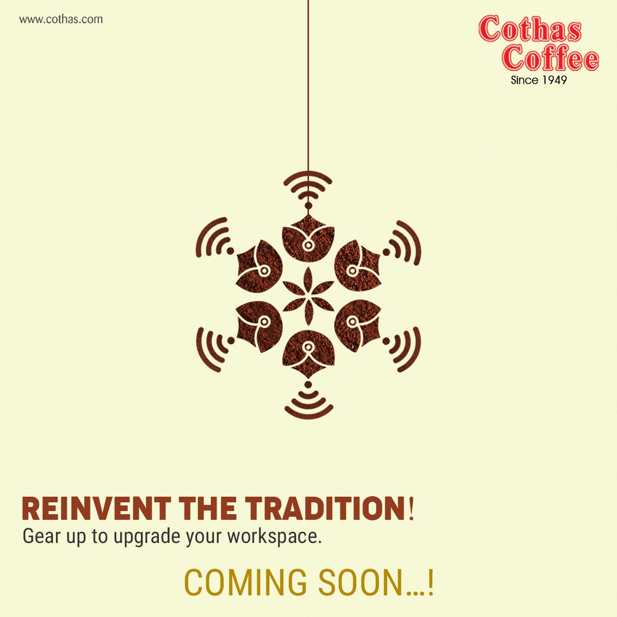 Cothas_Coffee's tweet photo. Watch out this space for more details.
#UpgradeYourWorkSpace #CothasCoffee #Since1949 https://t.co/njq4RLYUZI