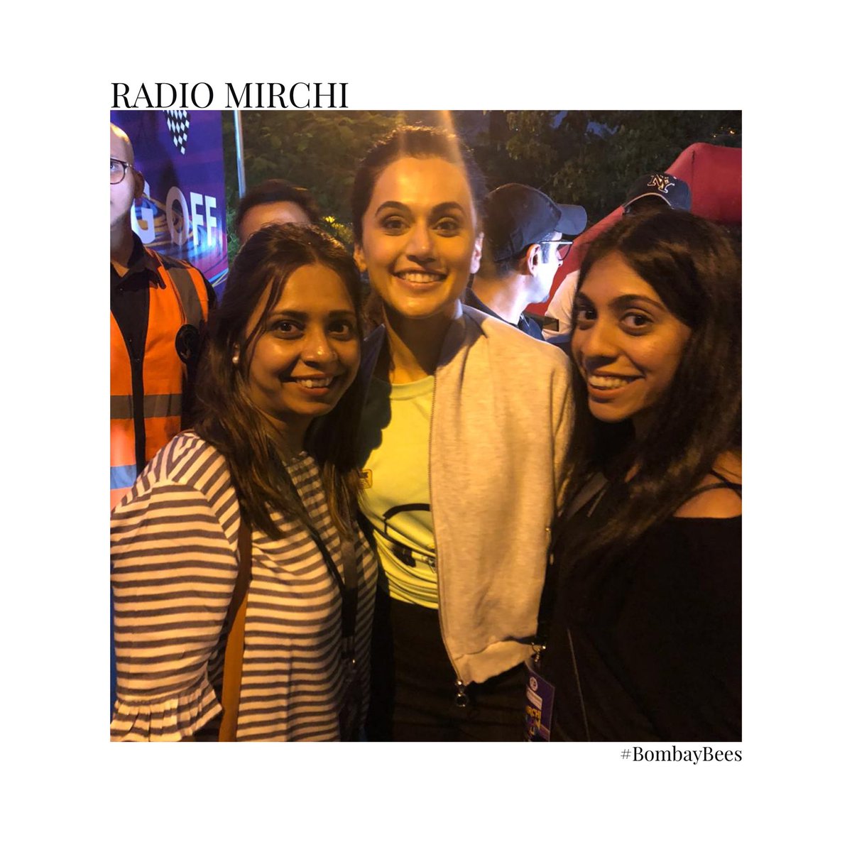 PRPundit_India's tweet photo. #BombayBees had a buzzing Sunday with the most fun-filled running glow party at Mirchi Neon Run with @taapsee @RadioMirchi @MirchiNeonRun
.
.
#PRPundit #Client #BusyAsABee #NeverADullMoment #BuzzyBees #ignitingconversations #drivingappeal #buildingbrandfame https://t.co/uEDZm7a5aF